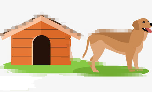 小狗的木板房子
